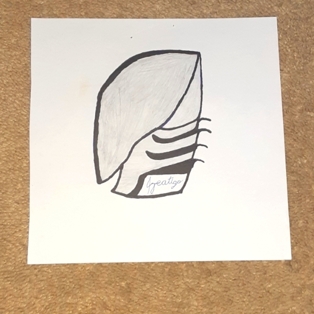 Alien drawing